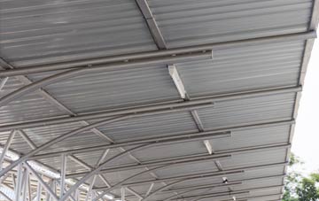installing Burwell metal roofing